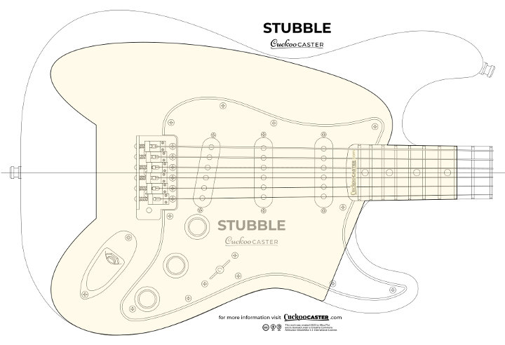 STUBBLE and stay out of trouble. An original Cuckoocaster design.